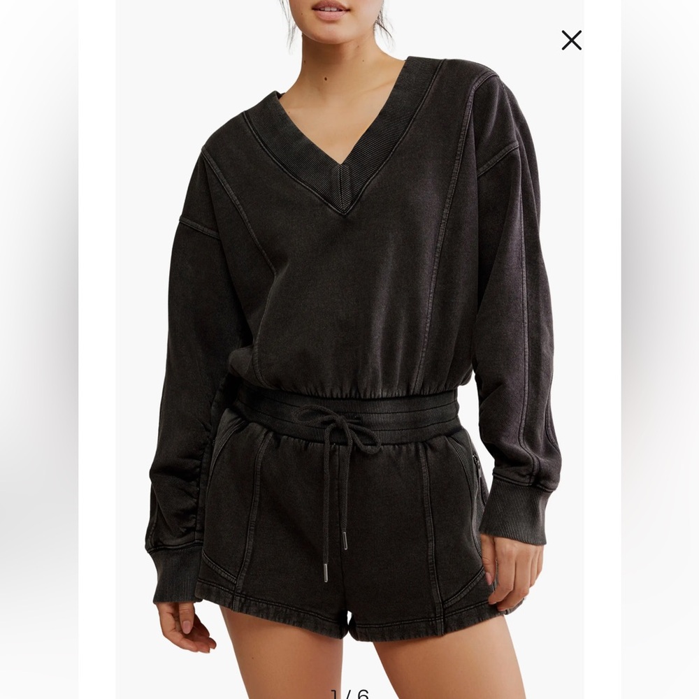 Free People Intercept Romper - Picture 2 of 5